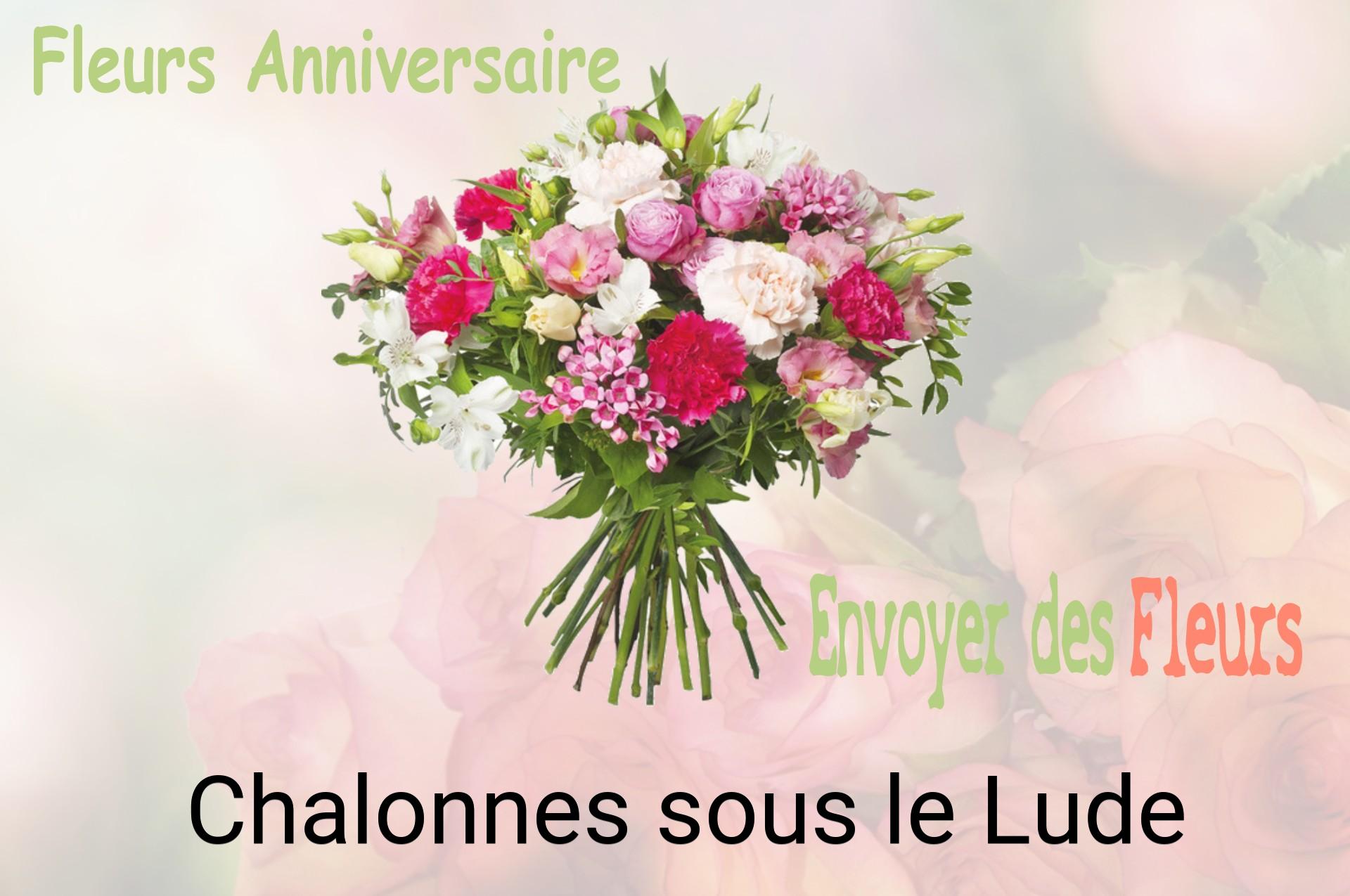 Bouquet de fleurs d’anniversaire livré à Chalonnes-sous-le-Lude